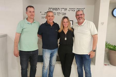 פגישת שיתופי פעולה עם המועצה האזורית מגידו