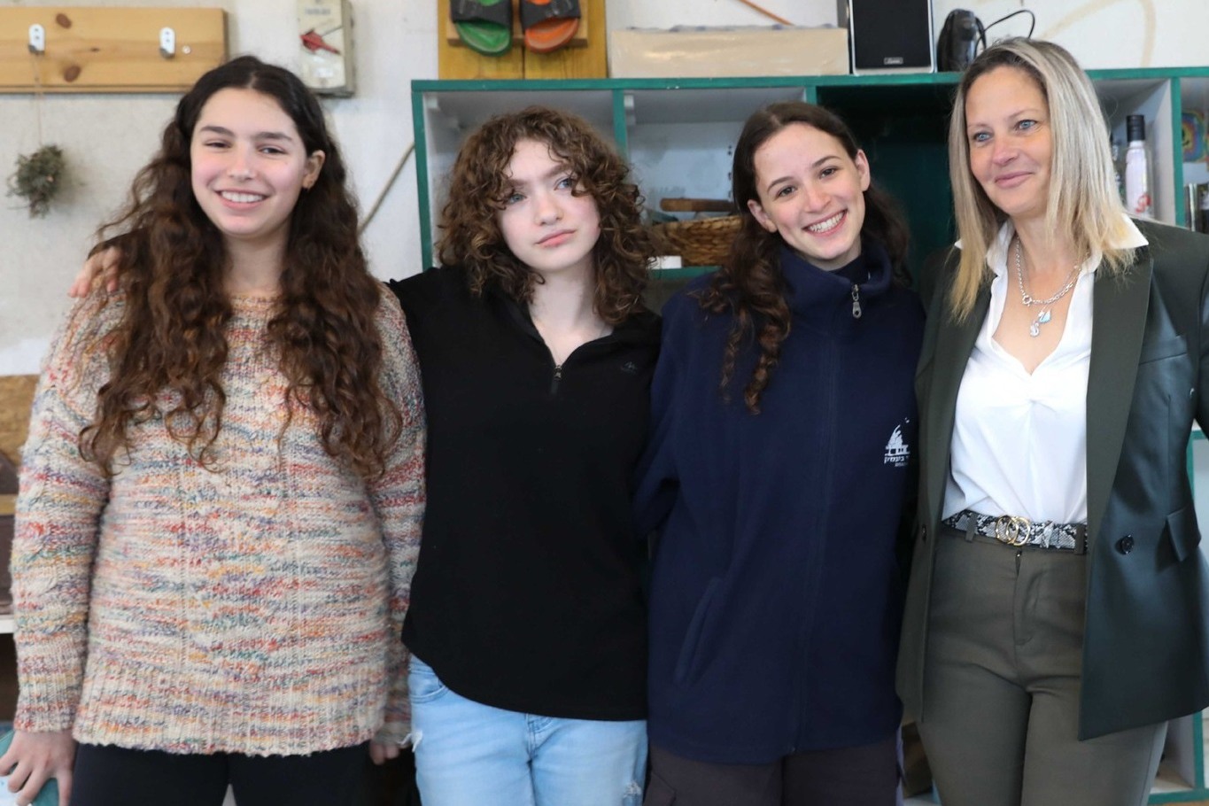 ביקור בבית הספר דמוקרטי בעמק בנהלל. צילום - ענת חרמוני