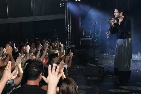 תמיר גרינברג בהופעה