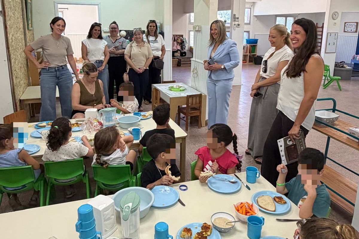 פתיחת שנת הלימודים בגן ילדים